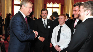 Duke of York presents outstanding achievement awards