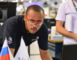 elijah sumner competing at worldskills uk live