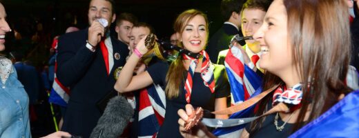 Photo of competitors with medals at WorldSkills Sao Paulo 2015