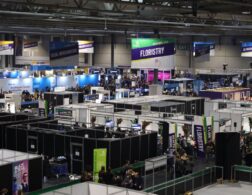 zoomed out aerial shot of worldskills uk live