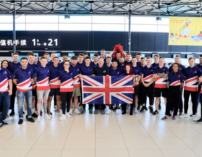 Photo of Team UK in Kazan 2019