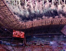 Photo of opening ceremony WorldSkills Kazan 2019