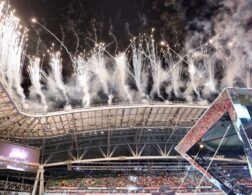 Photo of opening ceremony WorldSkills Kazan 2019