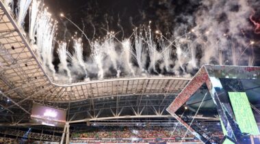 Photo of opening ceremony WorldSkills Kazan 2019