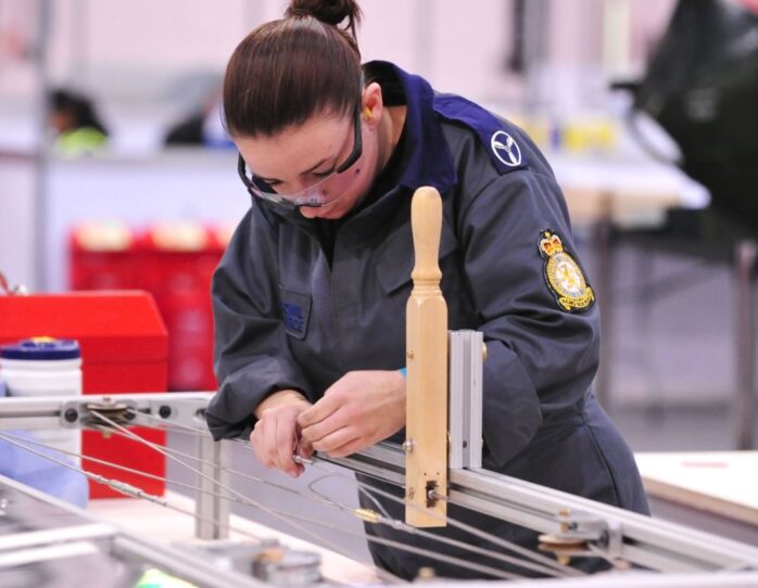 Photo of competitor at WorldSkills London 2011