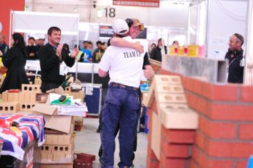 Photo of competitor Philip Green in Bricklaying WorldSkills London 2011