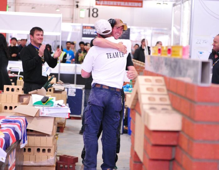 Photo of competitor Philip Green in Bricklaying WorldSkills London 2011