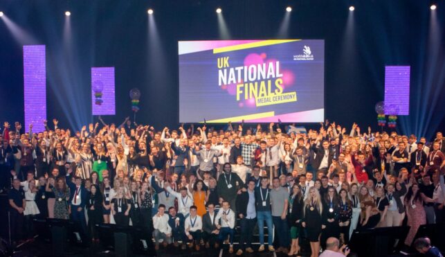 Photo of WorldSkills UK participants