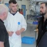 apprentices having a discussion