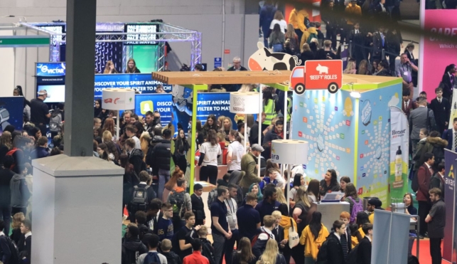 WorldSkills UK Live aerial view