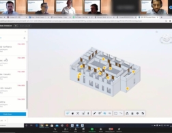 Screenshot of virtual digital construction challenge