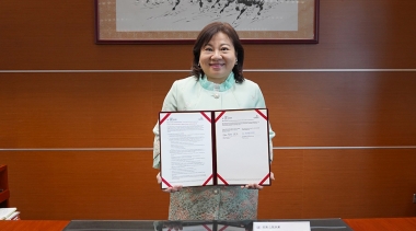 WorldSkills Chinese Taipei’s Official Delegate Chen-Yang Shih with the partnership agreement