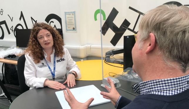 Laura Leong working as part of the Centre of Excellence