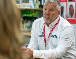 Pete Walters MBE working as part of the Centre of Excellence