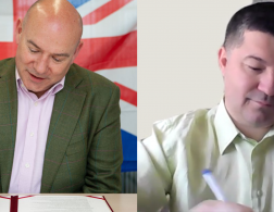Neil and Robert Urazov signing MOU