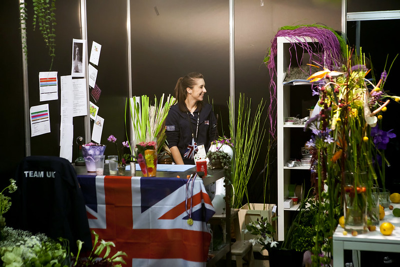 Victoria Richards at WorldSkills London