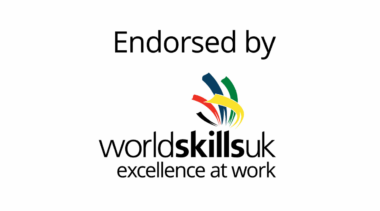 Endorsed by WorldSkills UK logo [min]